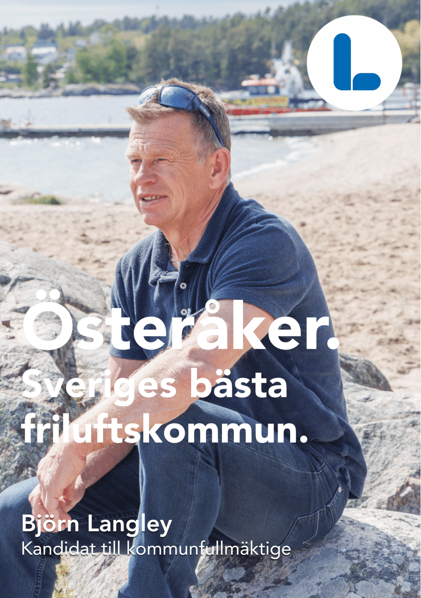 Vy över natur och friluftsliv i Österåker kopplat till Liberalernas nya friluftsstrategi för skärgård, motion och folkhälsa.